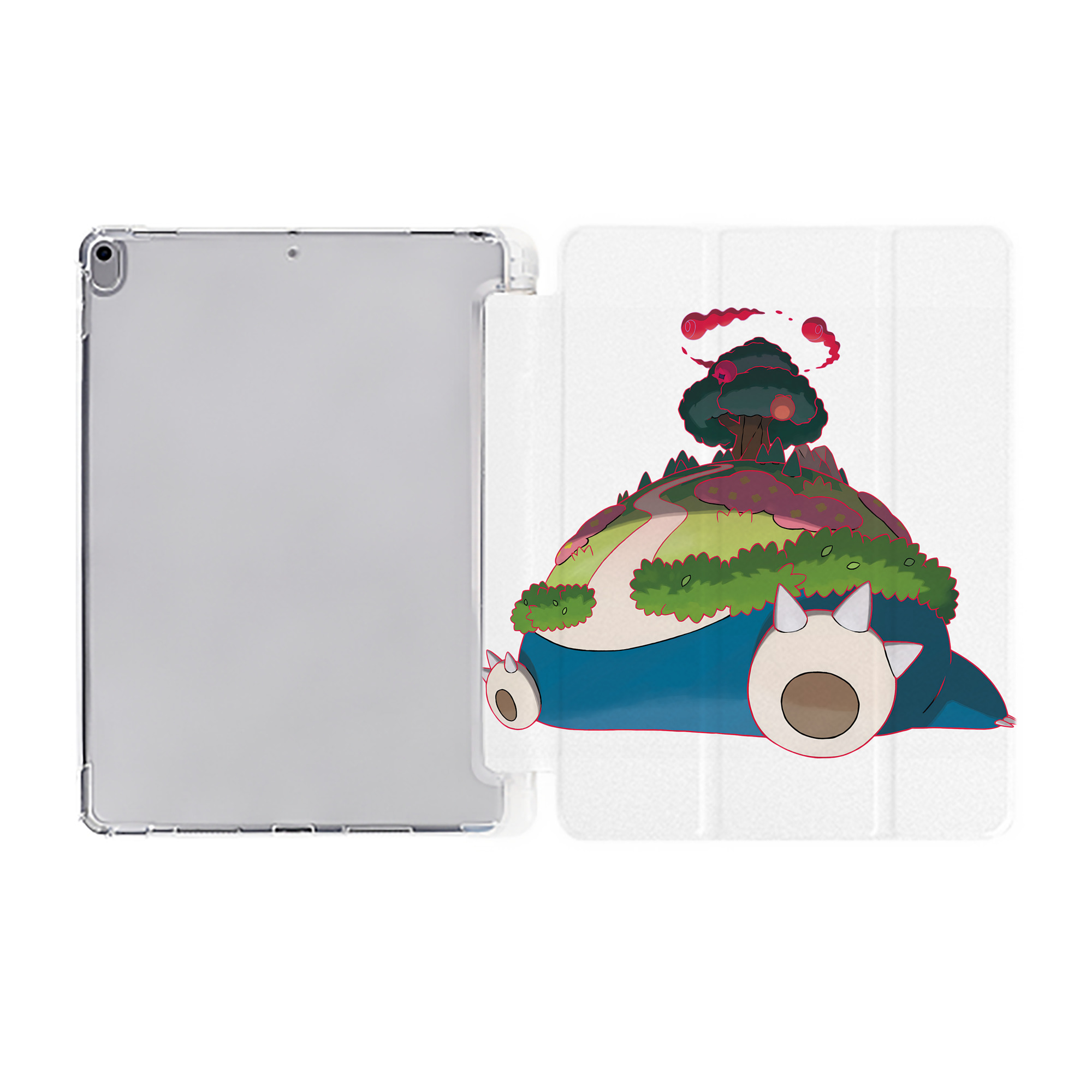 （画像用） ポケットモンスター Pokémon IPad ケース ペン収納付き 三つ折りスタンド PUレザー×シリコン 対応機種9.5/10.5/10.9インチ